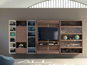 Fimar Оборудованная стена с подставкой под телевизор Edis system