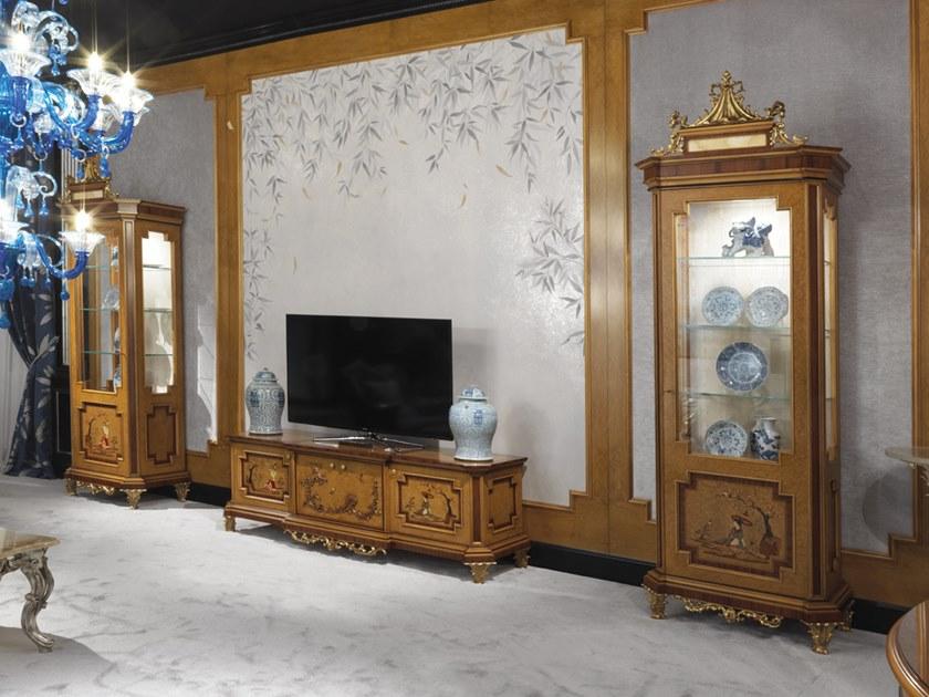 Bellotti Ezio Низкая деревянная тумба под телевизор 1300 1307  - Вид №1