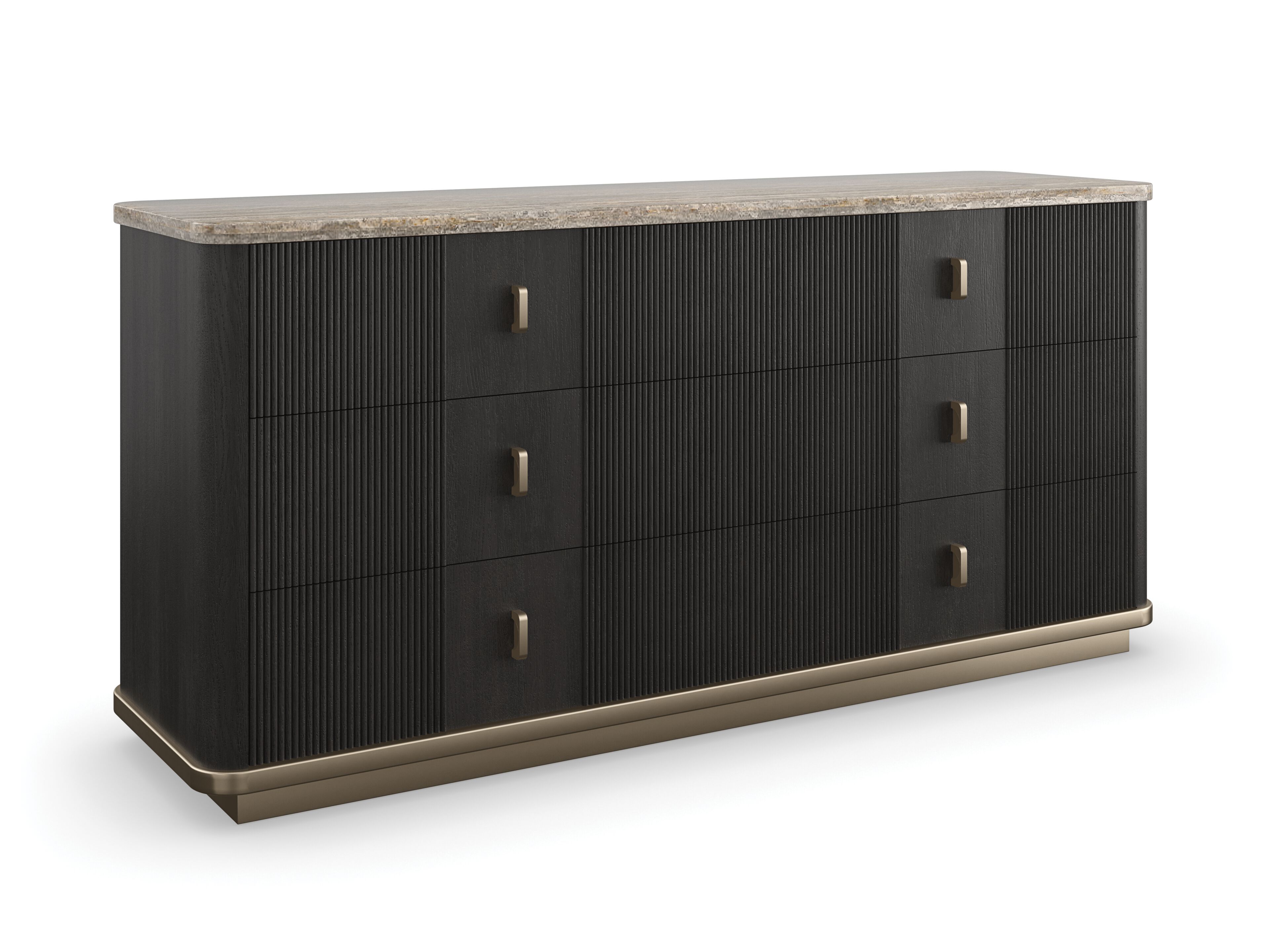 Травертиновый комод Caracole Rhythm ARCH-00134252 - Вид №7