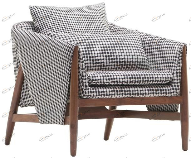 ENNE Кресло из ткани с подлокотниками sun-id-1352325