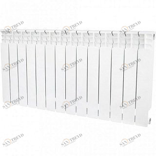 Радиатор STOUT Space 14 секций биметаллический секционный, высота 500мм SRB0310050014