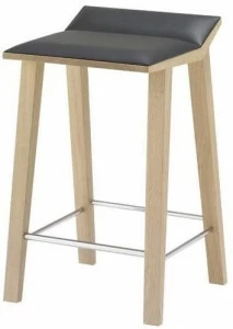 Andreu World Барный стул из ясеня Moody Bq1262