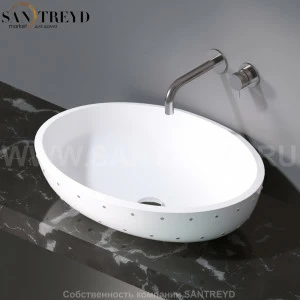 L280.100SW Накладная раковина на столешницу  овальная A. e T. Italia OVAL