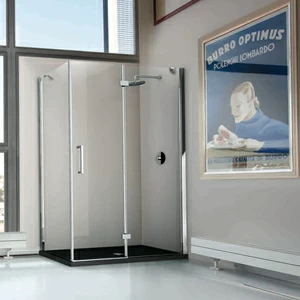 Душевой уголок 120х70 CORAL 2P+F Novellini CORAL