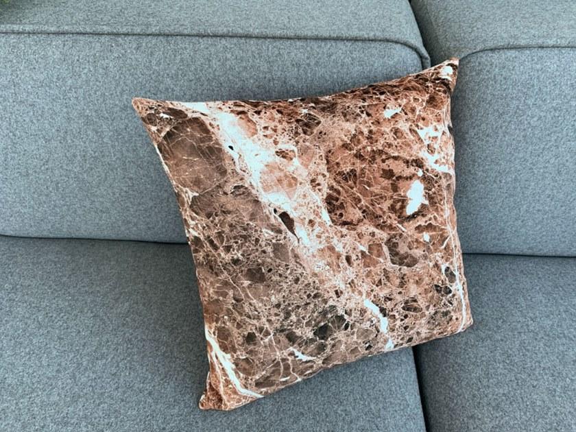 Koziel Квадратная подушка из полиэстера Marbles 9999-91 - Вид №4