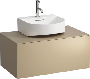 H4054410340401 Шкафчик, 1 ящик, совместим с мини-раковиной 816341, 816342, с отверстием в центре LAUFEN PRO