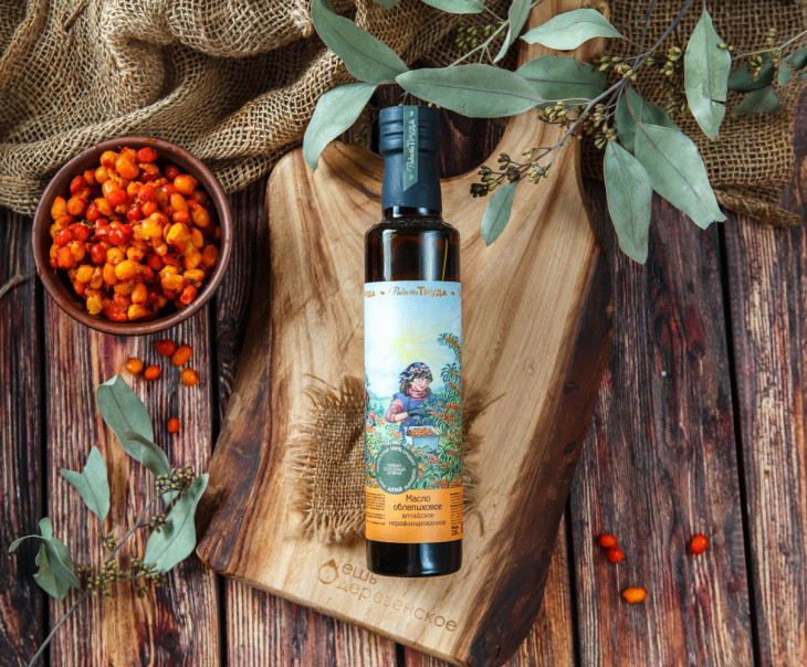 5621 Масло алтайское облепиховое Вкусляндия 
