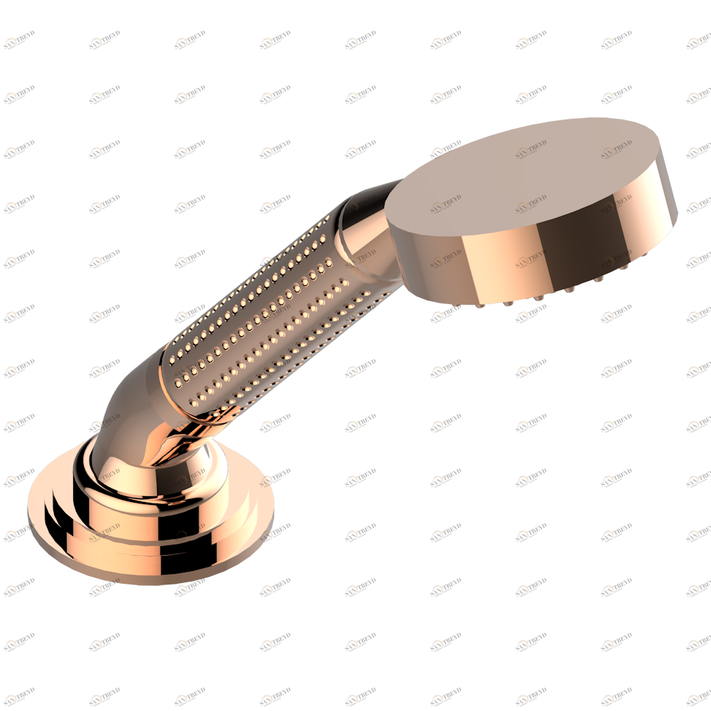 A2I-60A Душ ручной устанавливаемый на борту со шлангом и угловым переходником Thg-paris Perle Розовое золото A2I 60A CAT.F