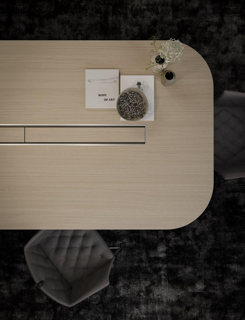 PROF Стол для переговоров из fenix-ntm® с системой управления кабелями Entry sun-id-1372938 - Вид №5