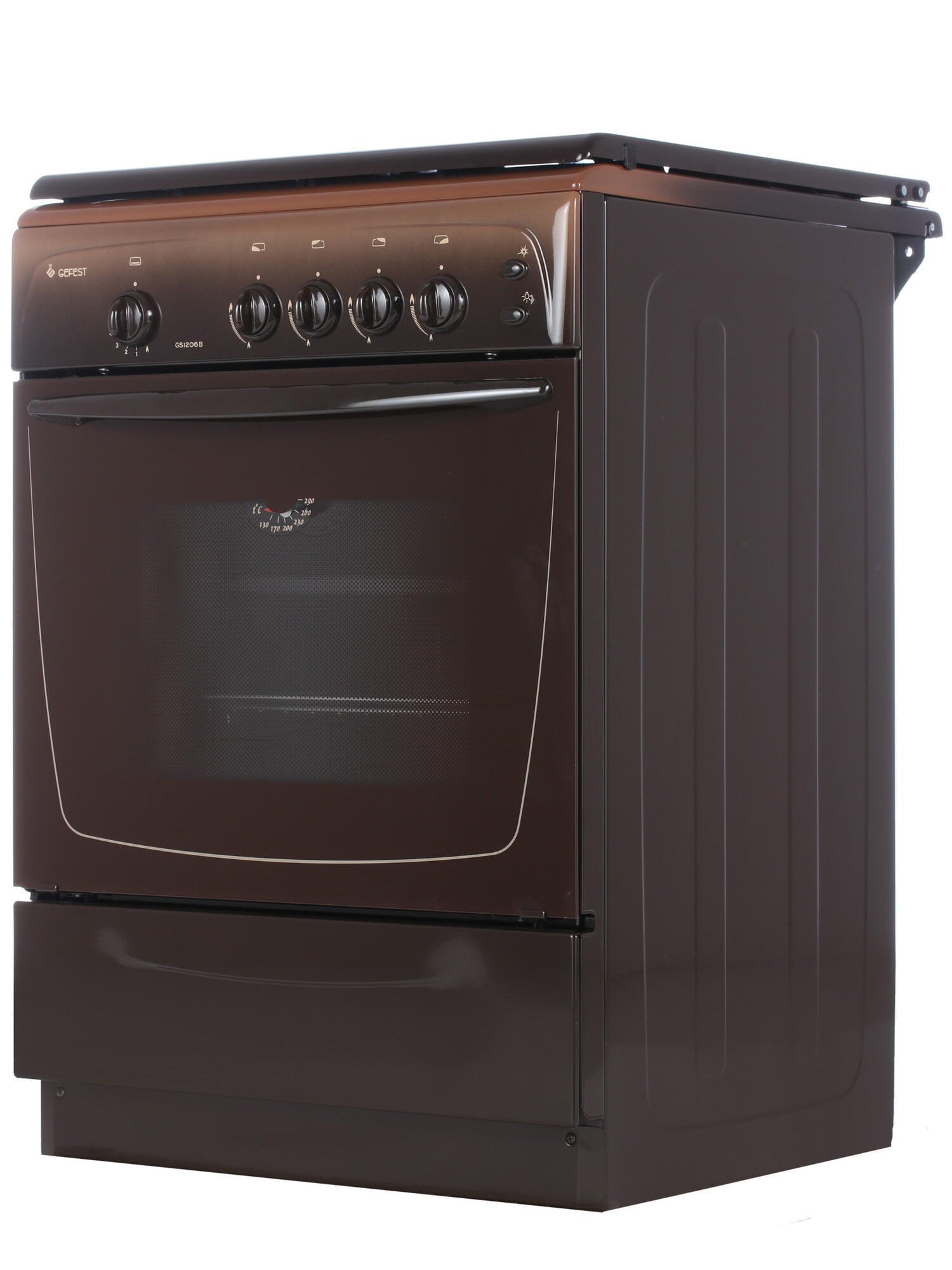1247913 Газовая плита Gefest GS 1206 B коричневый STDN-0032337 - Вид №2