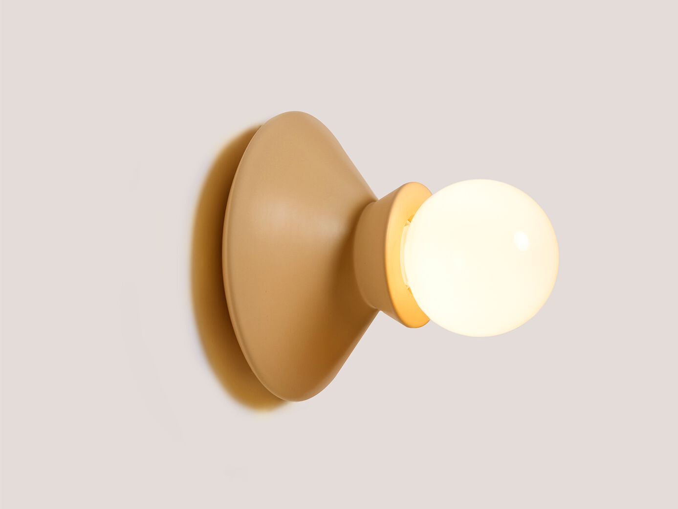 Керамическая настенная лампа LOBO Atelier FOGGY ARCH-00029020