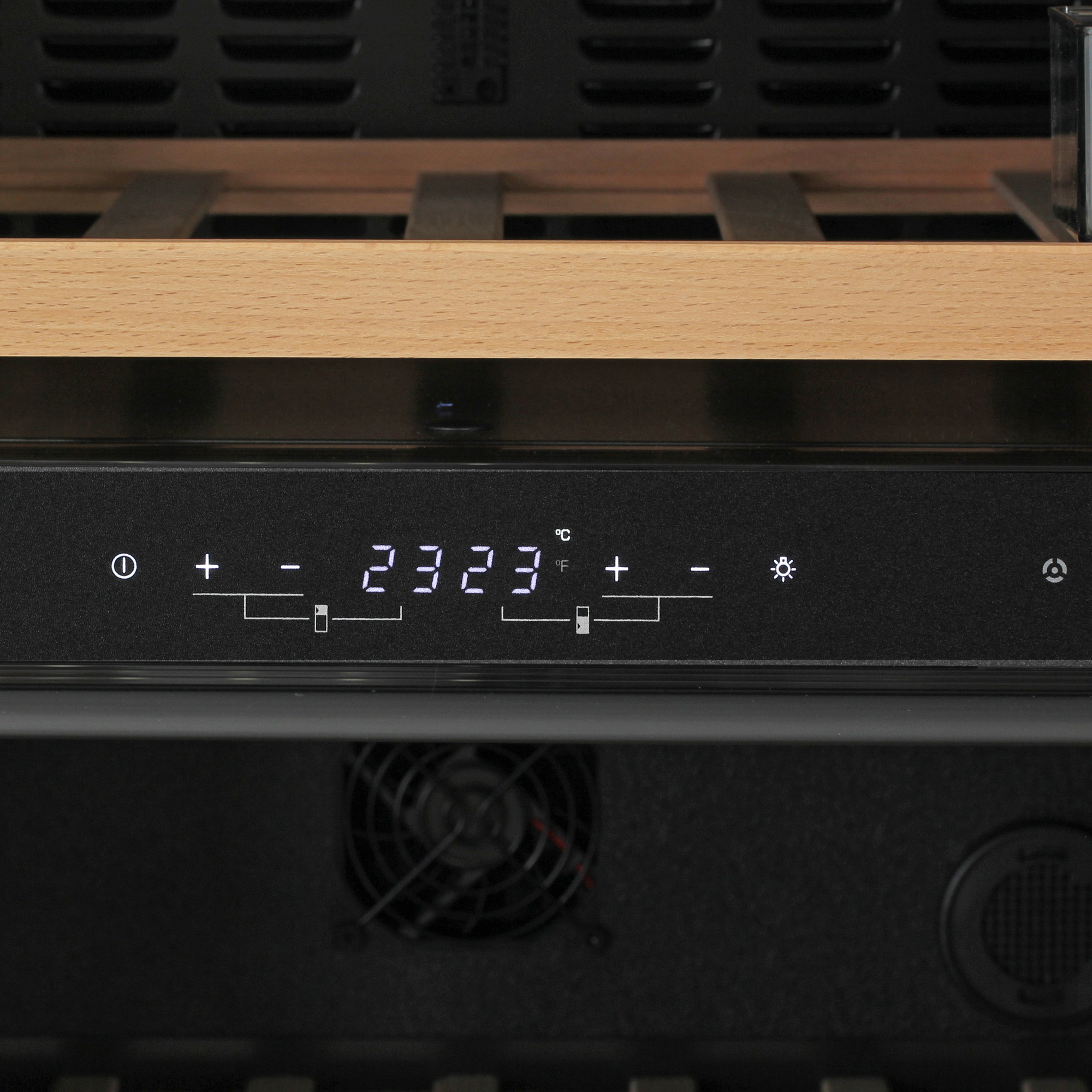 5342443 Встраиваемый винный шкаф Dunavox DAUF-45.125DSS.TO серебристый STDN-0055345 - Вид №7