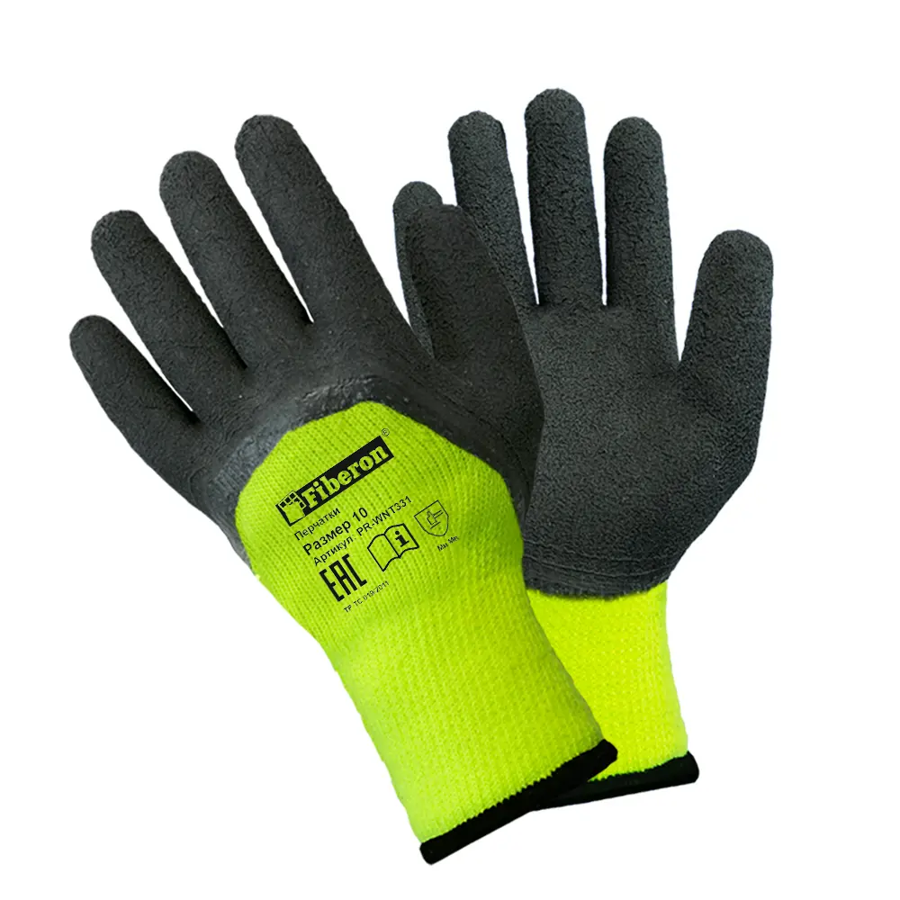Утепленные перчатки Fiberon для зимних работ с надежным захватом 89344831 STLM-1448290