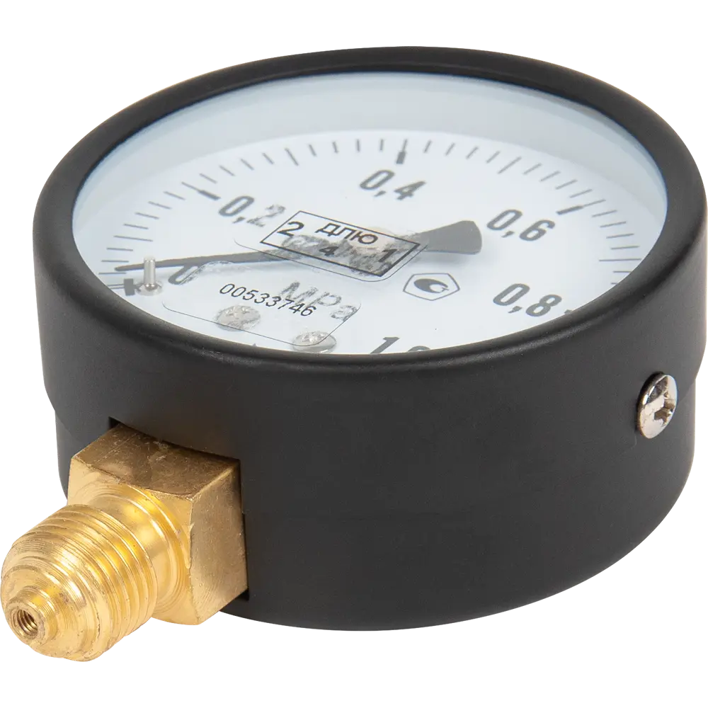 Манометр радиальный Росма 10 бар 1/4" 63 мм STLM-2147926 - Вид №2