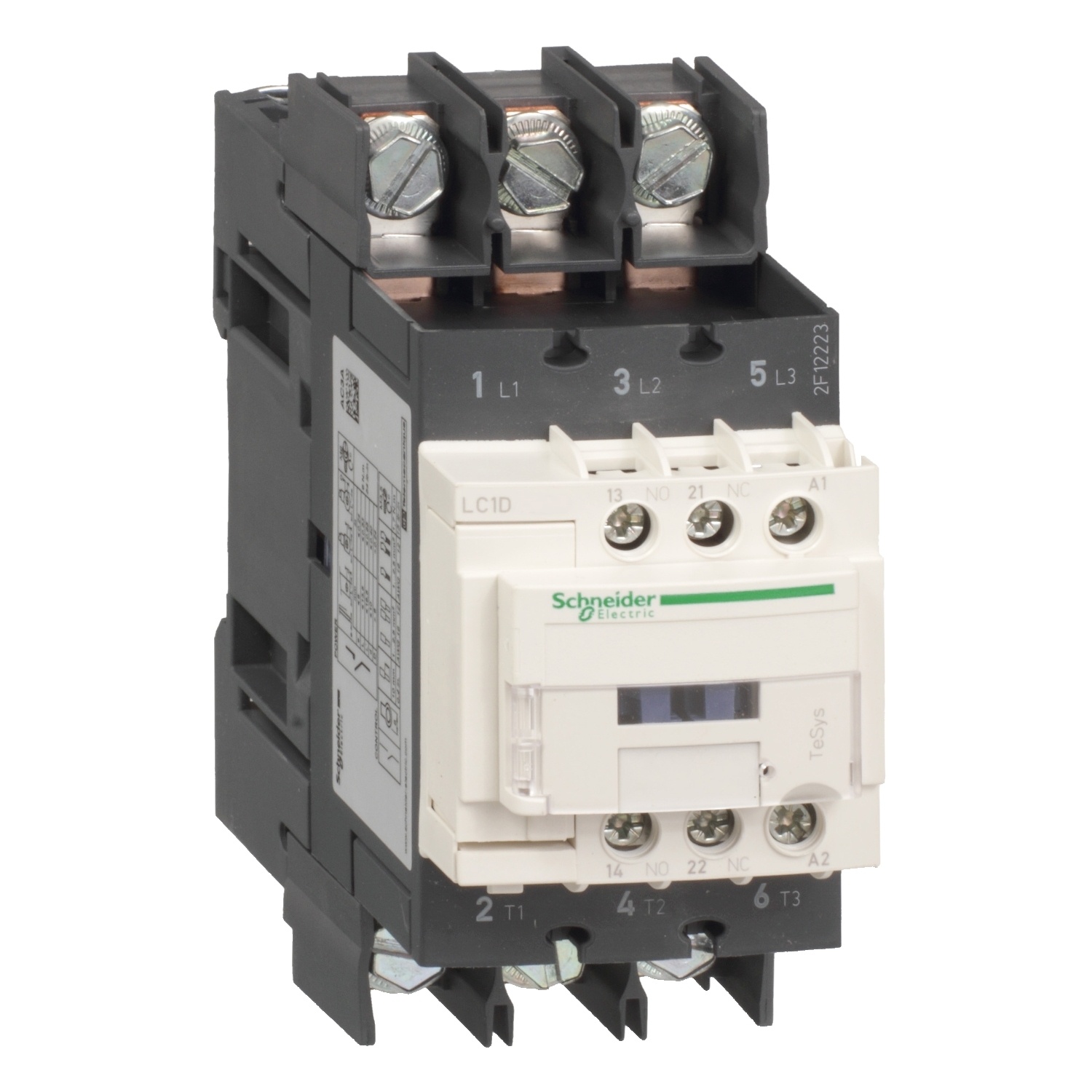 LC1D65A6MD Контактор LC1D 3P 65А 400/125В DC 30кВт Schneider Electric TeSys 