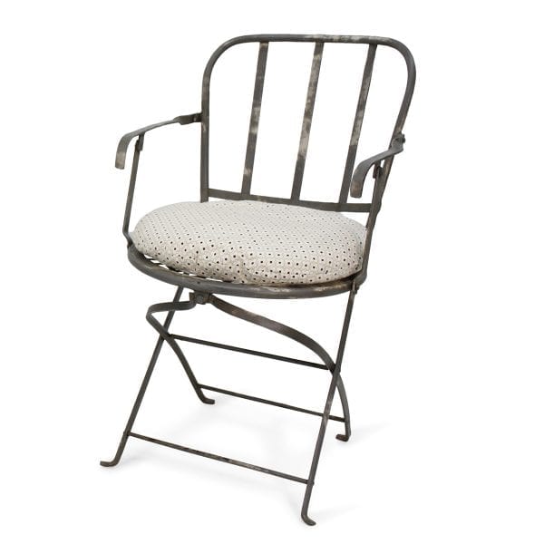 080374 Складной металлический стул Francisco Segarra Atenea Santreyd - Вид №1