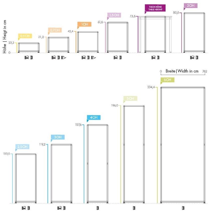 Bosse Низкомодульный офисный шкаф для хранения из металла Black edition sun-id-1368110 - Вид №3