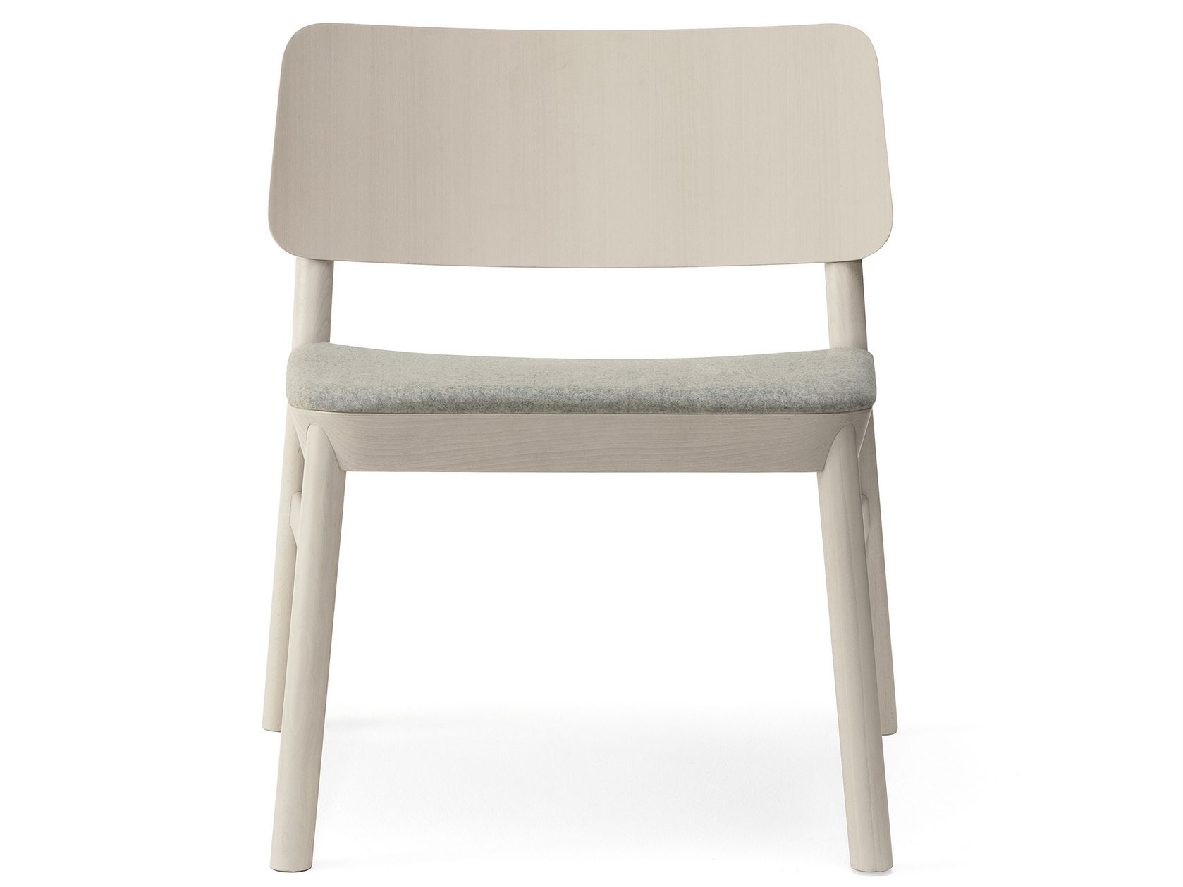 Кресло из бука с мягким сиденьем Billiani ARCH-00103172