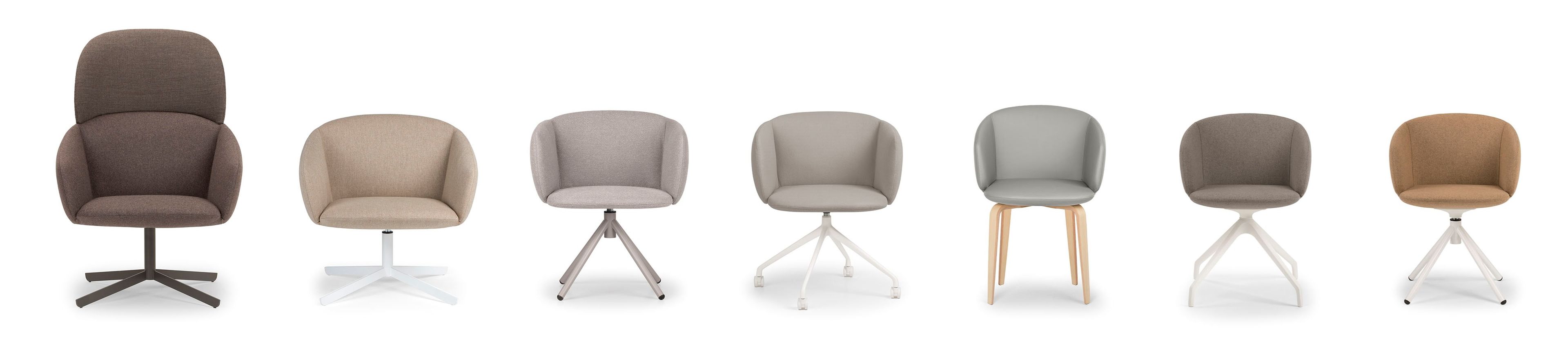 Мягкий стул с колесами True Design Not ARCH-00051861 - Вид №7