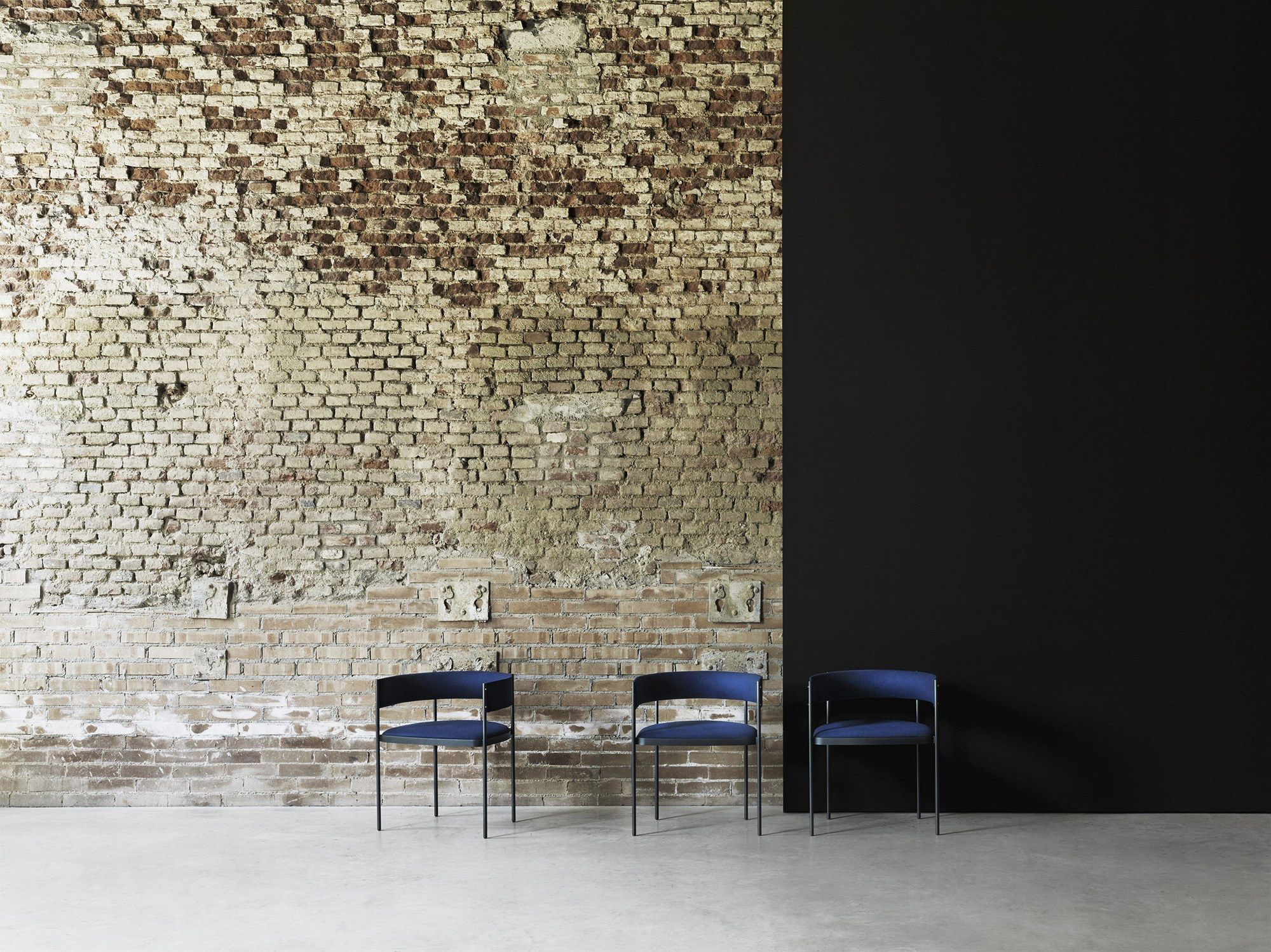 Кожаный стул с подлокотниками Living Divani эпоха ARCH-00046769 - Вид №5