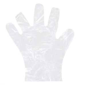 Перчатки одноразовые полиэтиленовые размер L, 100 шт/уп.