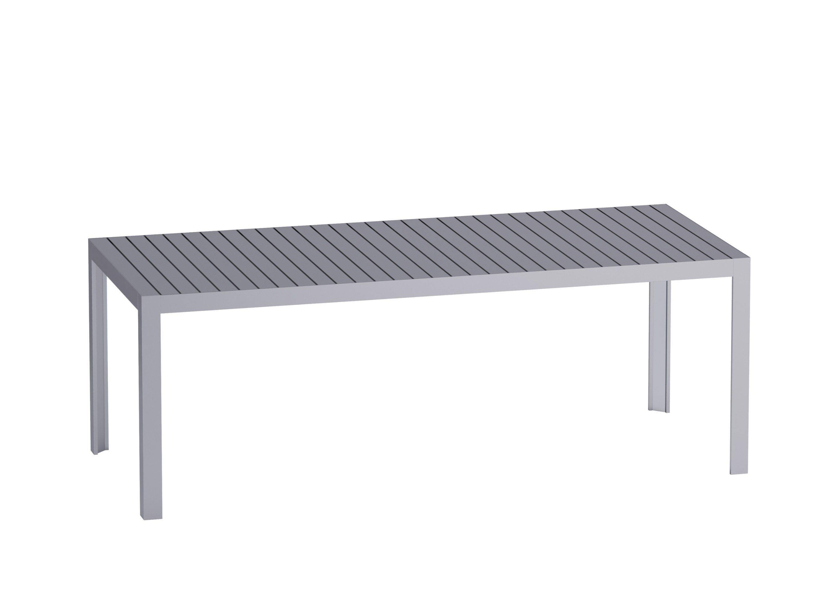 Прямоугольный садовый стол из анодированного алюминия Driade KALIMBA ARCH-00129529