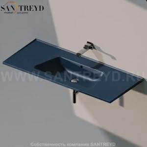 BM120L7016 Подвесная раковина настенная прямоугольная Ceramica Flaminia Bloom