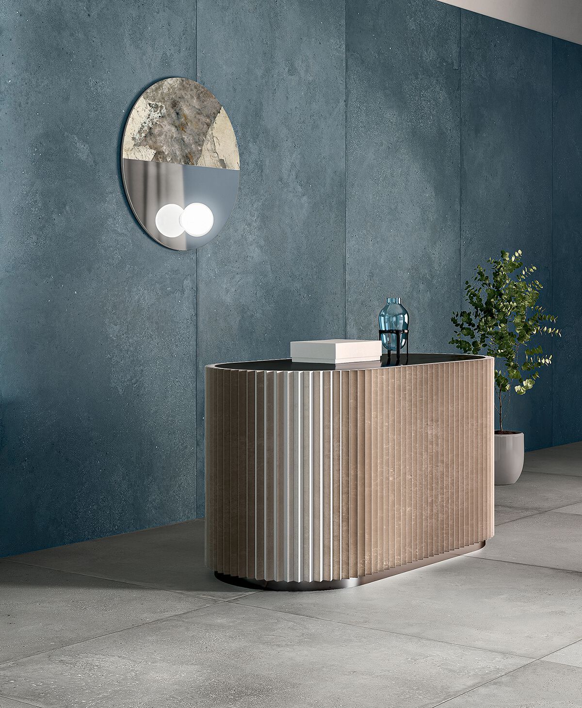 Пол / керамогранит с эффектом цемента CERAMICA FONDOVALLE пигмент ARCH-00134661