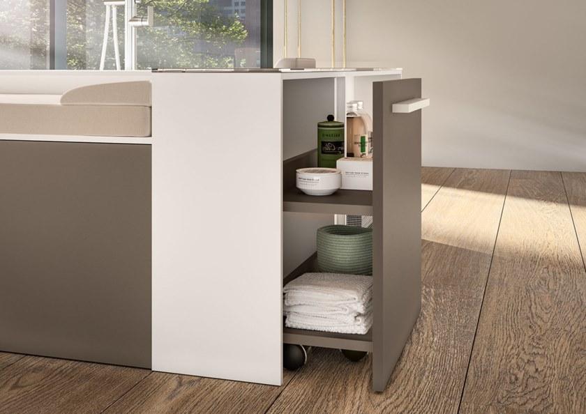 Albatros Отдельностоящая ванна с прямоугольным сиденьем Modula 01mpbdc0 - Вид №2