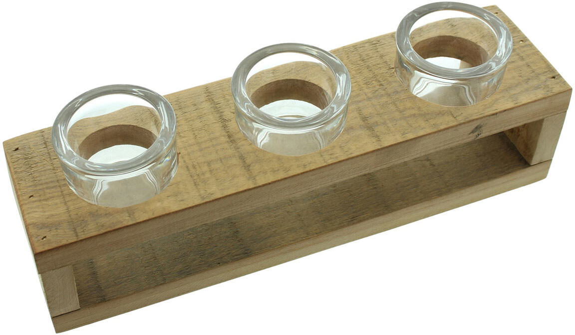 90222789 Подсвечник "Wood" 7 см STLM-0137872 FRANK