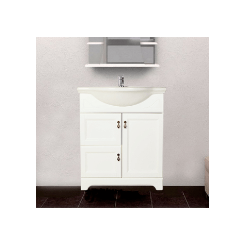 O-mebel напольная Тумба Классик 60 Белая нежно белый (молочный) ORANGE sun-id-1517203 - Вид №5