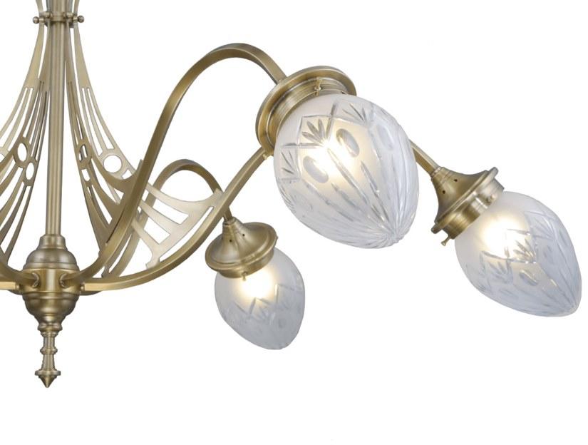 Patinas Lighting Люстра из латуни ручной работы Genoa sun-id-1395758 - Вид №3