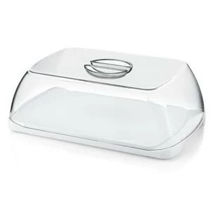 Блюдо для сыра с крышкой Forme Casa белое