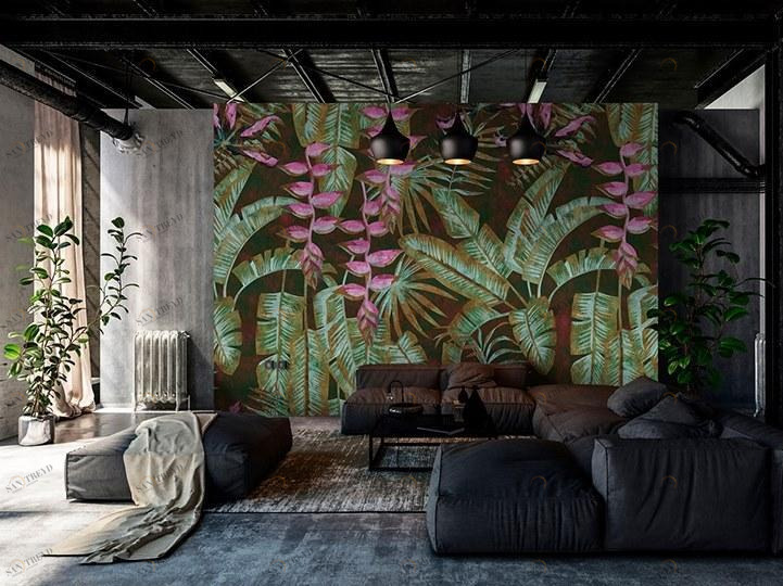 Architects Paper Тропические обои с цифровой печатью Walls by patel ii sun-id-1508958