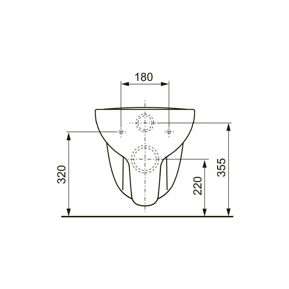 9400413.WC1 Комплекты из инсталляций, панелей смыва и унитазов ТЕСЕ V04 Tece  - Вид №8