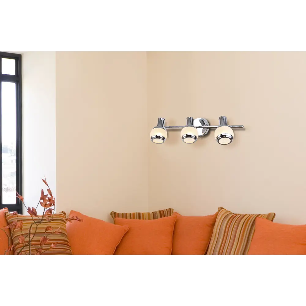 Спот поворотный Largo 3 лампы 6 м² цвет хром Escada STLM-2014355 - Вид №7