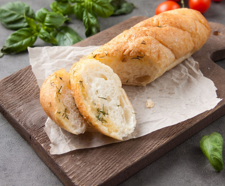 6990 Багет чесночный Вкусляндия  - Вид №1