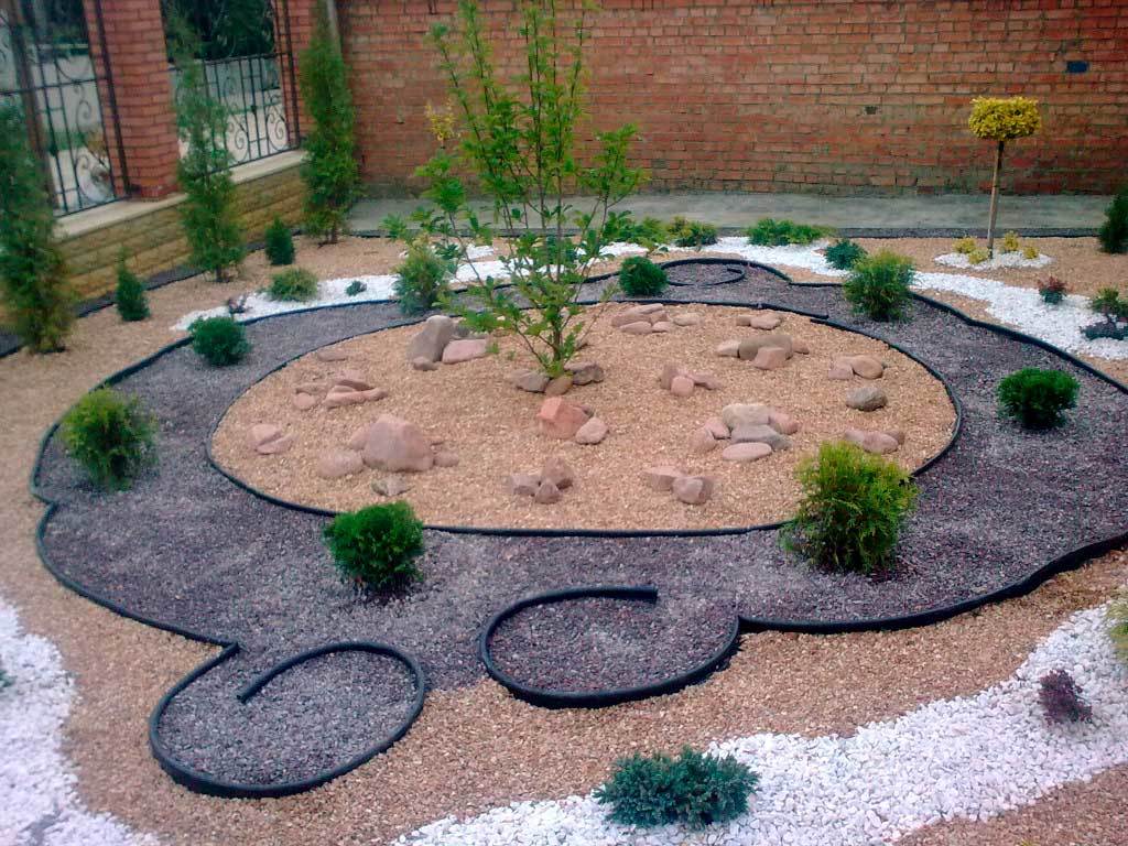 Садовый бордюр "Канта", коричневый ГеоПластБорд GPBST-44 - Вид №5