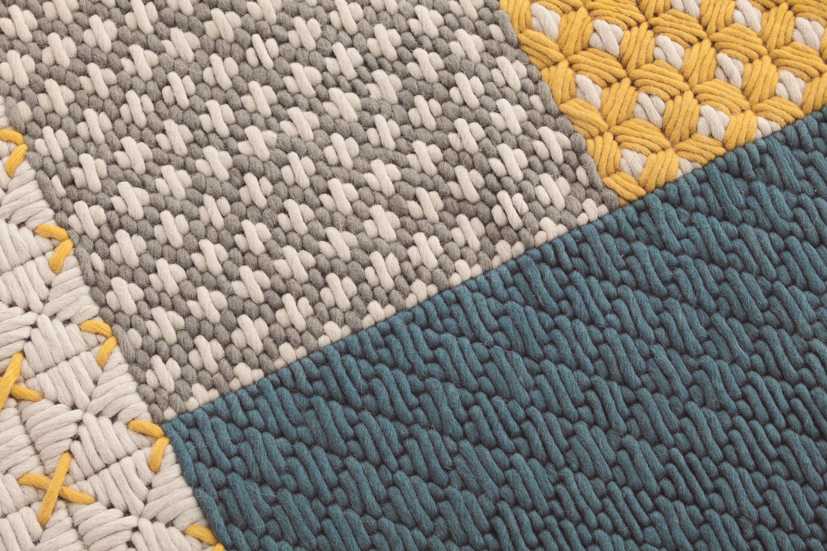 Прямоугольный ковер ручной работы из ткани GAN Silaï ARCH-00103936 - Вид №49