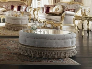 Modenese Gastone Низкий круглый журнальный столик Deluxe