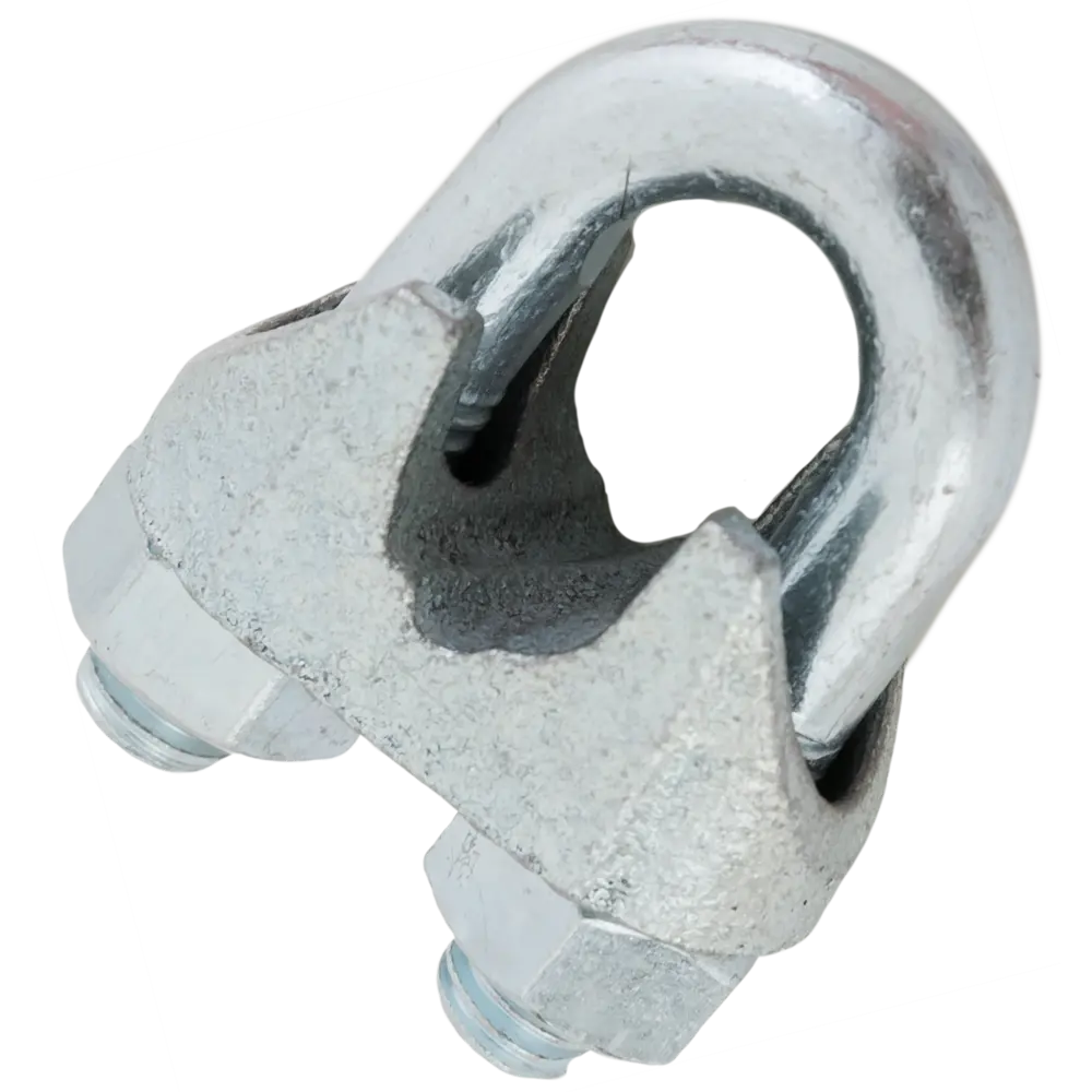 Зажим для каната DIN741, 12 мм, сталь оцинкованная НЕВСКИЙ КРЕПЕЖ STLM-2167265