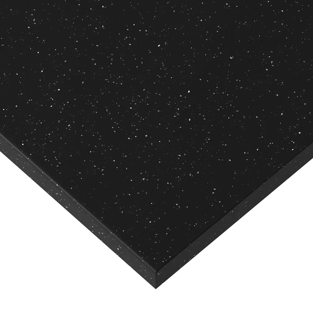 Столешница Найт 300x60x2 см искусственный камень цвет чёрный Santreyd STLM-2043143 - Вид №2