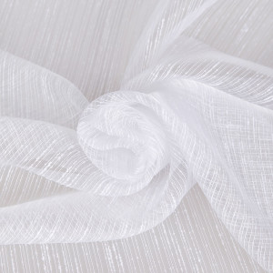 84765881 Тюль 1 м/п База органза 280 см цвет белый