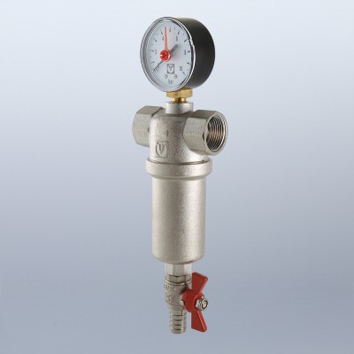 VT.389.N.04 Фильтр механической очистки промывной каскадный Valtec 1/2"  - Вид №10