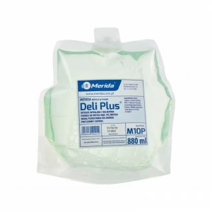 M10P DELI PLUS пенное мыло, сменный блок 880 мл, аромат банана Merida