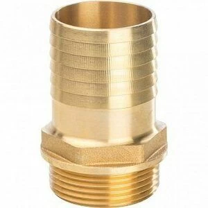 Штуцер НР 1 1/4"х35 латунь STOUT