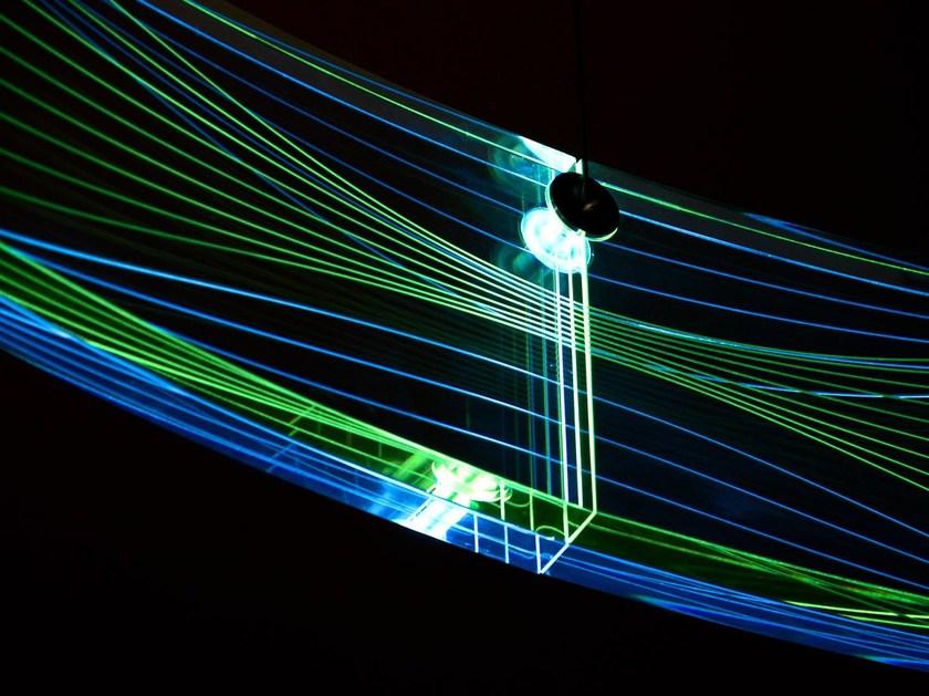 Sattler Светодиодная подвесная лампа из акрилового стекла с системой RGB Cern sun-id-1479896 - Вид №3