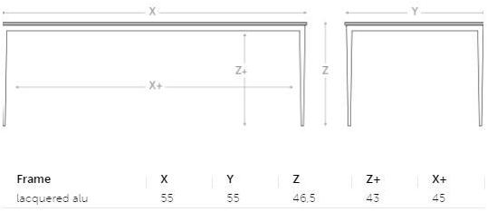 Joli Низкий квадратный керамический журнальный столик Marguerite sun-id-1420137 - Вид №1