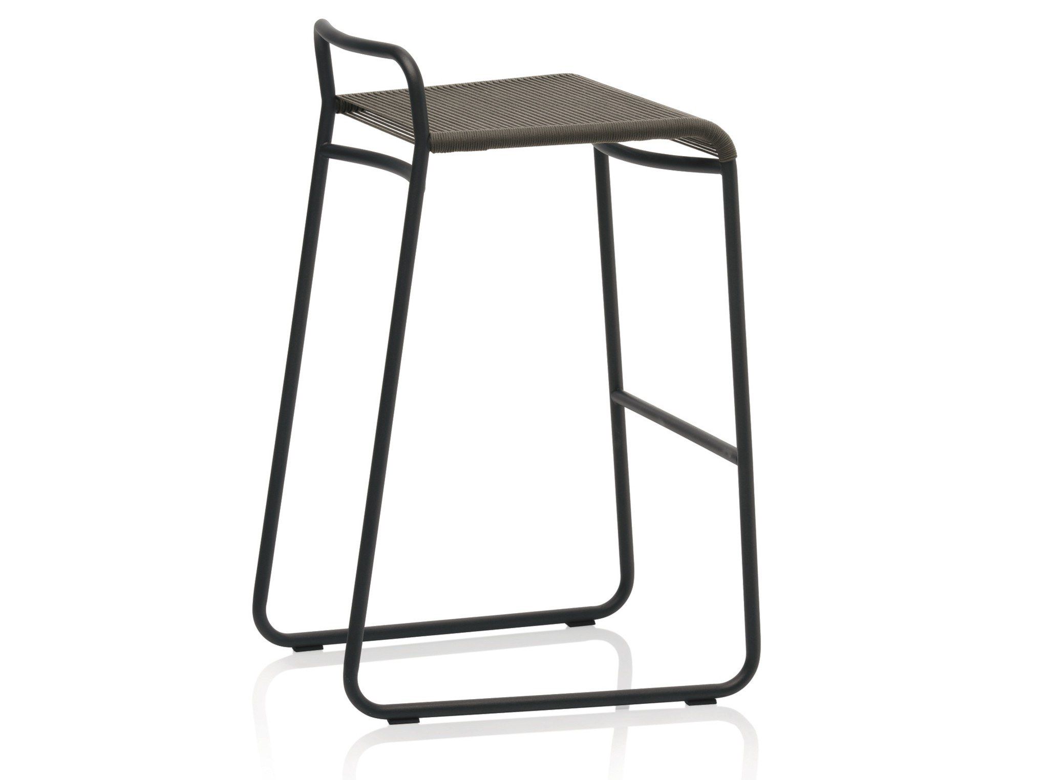 Высокий садовый табурет с веревкой с подставкой для ног RODA Harp ARCH-00151307 - Вид №5