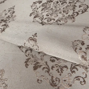 Ткань «Руза», 280 см, вензель, цвет какао